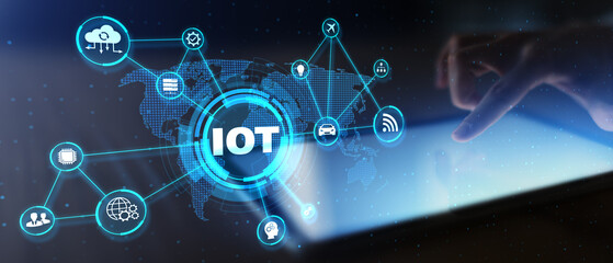 Internet of Things IoT Connecting Devices and Smart Systems for Digital Innovation. © Murrstock