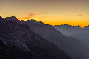 Alpy , Dolomity, Włochy, góry , Tre Cime © Daniel Folek