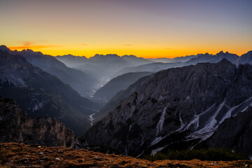 Alpy , Dolomity, Włochy, góry , Tre Cime © Daniel Folek