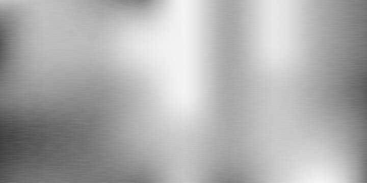 Brushed Metal, Steel, Silver Gradient Texture
