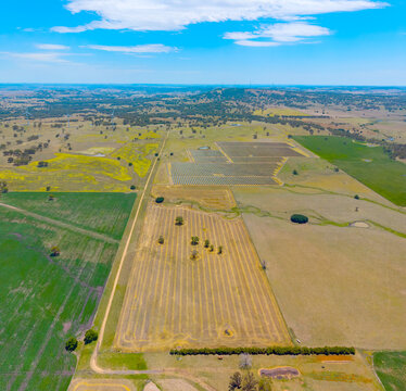 White Rocks Windfarm outside Glen Innes, New South Wales, Australia