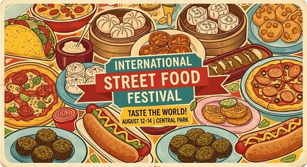 International Street Food Festival Event.