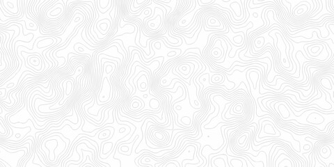 Minimal topography map area vector topo paper lines. Topographic contour lines grid map pattern design. Geographic mountain relief. Contour maps. Topo contour paper map design. © MdLothfor