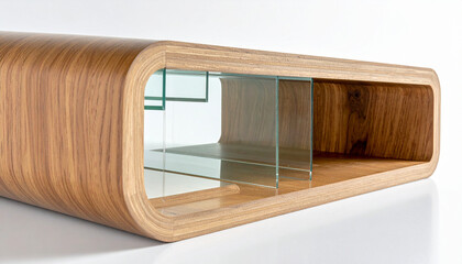 Futuristic microchip processor glowing with blue light on a digital circuit board