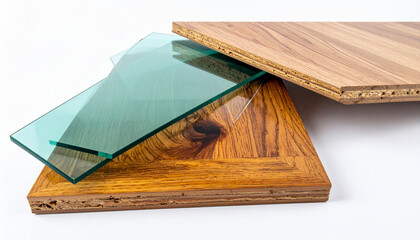 Colorful sticky notes floating in the air in a bright modern home office