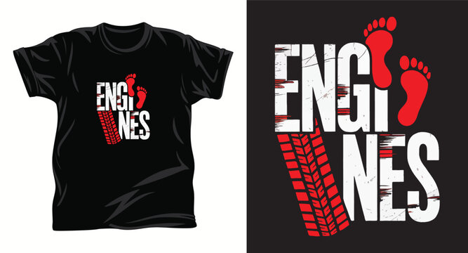 Truck Driver graphic vector T shirt design print