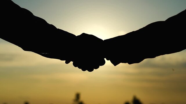 handshake silhouette, bargain people, sunset hands together, teamwork, sale customer service, people insurance, holding hands, group people shaking hands, successful work business team together,