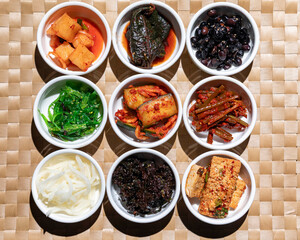 Korean food side dishes