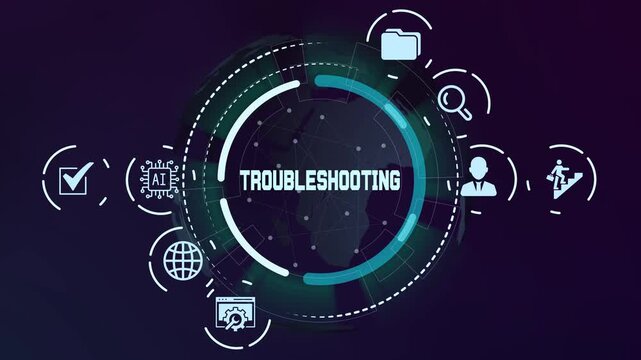 Advanced technical troubleshooting and diagnostic interface for identifying software bugs and network connectivity issues.