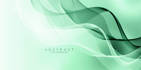 2d illustration Abstract futuristic electronic circuit technology background