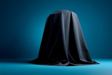 Naklejka premium Realistic fabric cover mockup for professional softbox lighting.