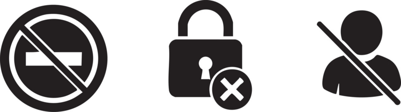 Access Denied Unauthorized Entry Security Warning System Alert