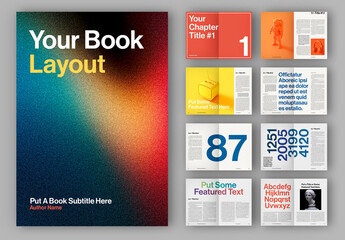Colorful Book Layout