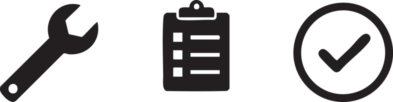 Solving Checklist Done Success Goal Achievement Task Graphic