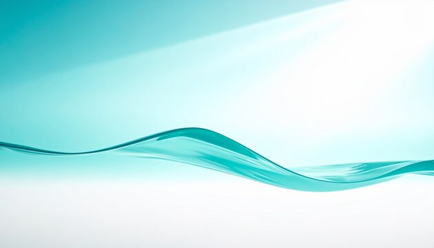 Abstract blue wave background featuring a flowing water vector design with light curve lines and a soft swirl pattern for a modern business backdrop
