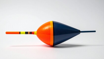 Fishing Float on White Background Studio.