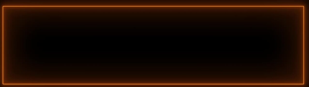 rectangle frame icon animation glowing neon pink and blue color bordar frame display box round shape retro screen photo frame rotation.