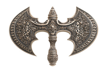 Ornate Decorative Double-Headed Axe