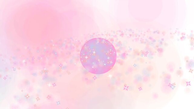 Video, galaxy and star background and galaxy particles, pink color, science, technology, astronomy, edu, 
