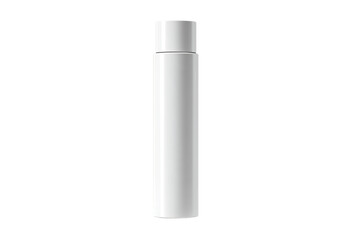 Minimalist White Cylinder Container