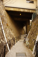 Obraz premium 裏路地