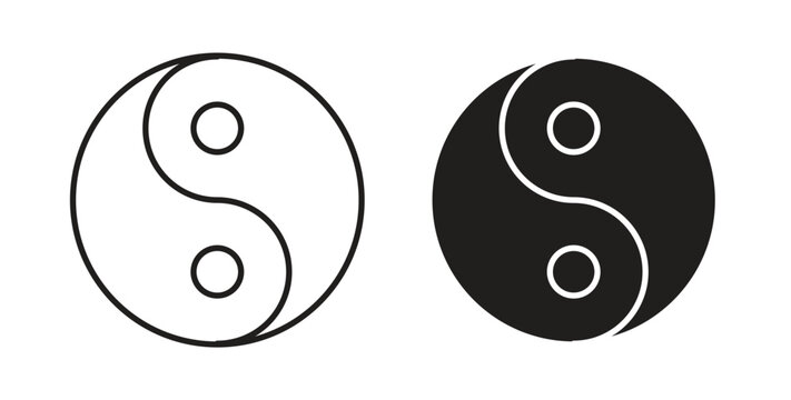 Yin yang icon