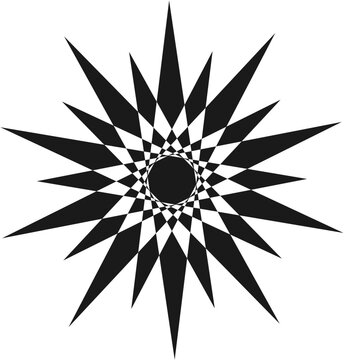 Geometric strar pattern 