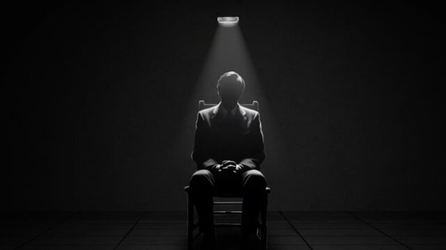 Legal interrogation of a person on remand, 2D Motion Graphics CG