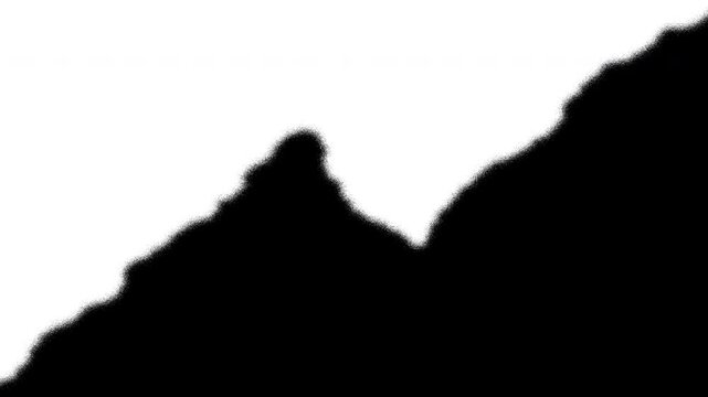 Trendy professional minimalist matte transition with smooth simple motion effect