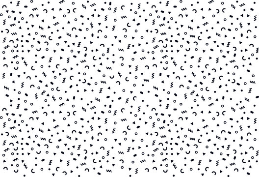 confetti party pattern festive geometric graphic texture wallpaper 