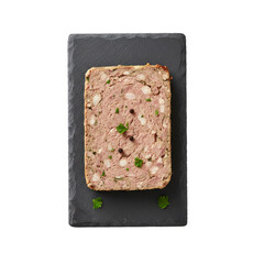 Top view of Textural Base Isolation, isolated on a transparent background