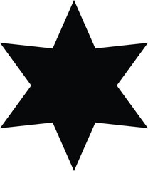 Obraz premium star shape symbol icon