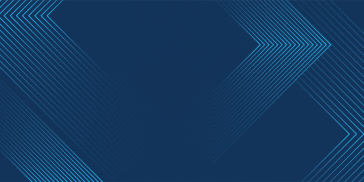 Abstract dark futuristic technology banner background. Glowing pink and blue arrow lines graphic design. Modern geometric lines pattern. vector background