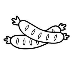 Fototapeta premium vector illustration of a banana