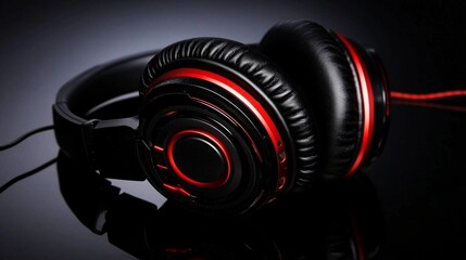 Premium headphones displayed against a clean white backdrop.