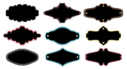 A majestic lion s head with a flowing mane digitally crafted as a bold silhouette on transparent background high quality © Muskan