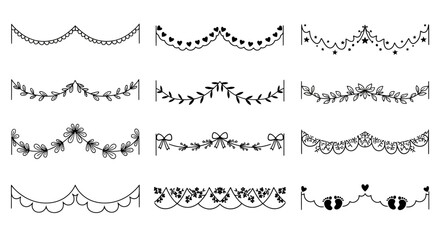 A vibrant tropical leaf with detailed veins and a flowing stem presented as a striking silhouette on transparent background © Muskan