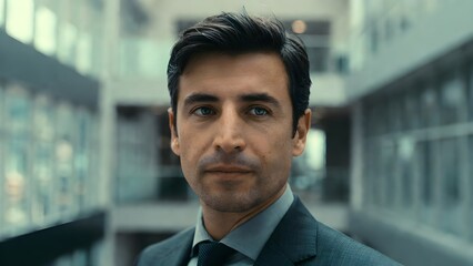 Obraz premium portrait of a handsome businessman
