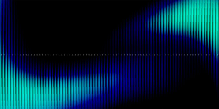 Soft glass ripple gradient in icy pale blue and lavender hues. Delicate reeded texture with frosted distortion effect and minimal vertical blur. Glass texture, vector illustration