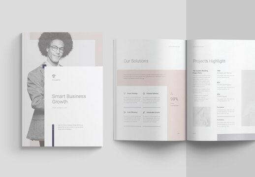 The Corporate Brochure, Company Profile and Agency Brochure Template