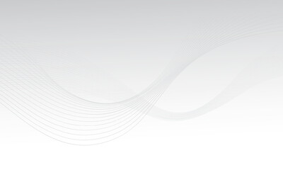 Modern Abstract Wave Line Background with Colorful Flowing Curves and Digital Technology Design