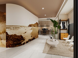 oficinas de diseño . centro comercial y agencia de publicidad 