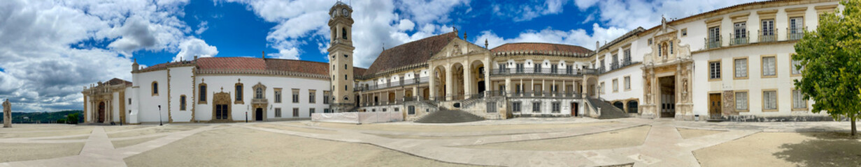 Fototapeta premium panorama of the old university