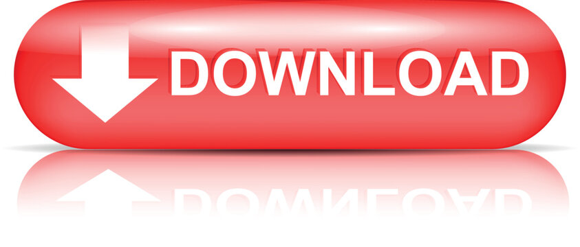 download button for internet website use. Blue Download icon on isolated white background with shadow.