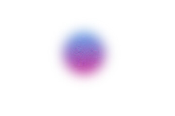 A colorful pixelated sphere on a white background