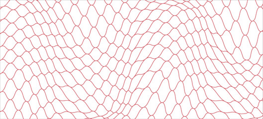 Mesh texture for fishing net. Seamless pattern for sportswear or football gates, volleyball net, basketball hoop, hockey, athletics. Abstract net background for sport. Vector © HASIP