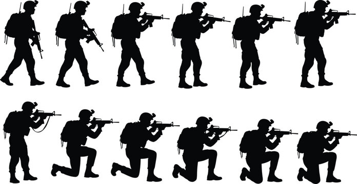 Man Carrying Assault Rifles Soldier Carrying Soldier Images – Browse 13,296 Stock Photos, Vectors ...