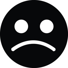 Naklejka premium sad face icon