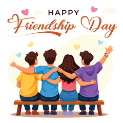 Happy friendship day - celebrate with friends