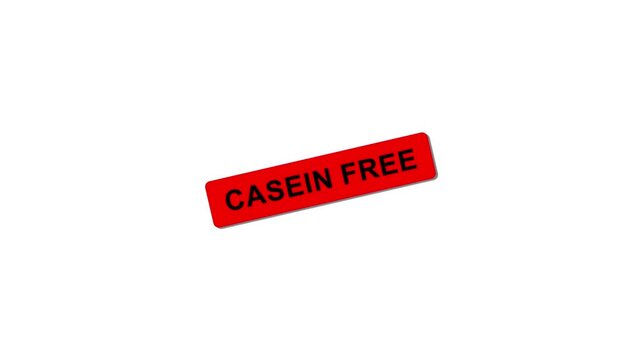 Casein Free Stamp Effect Text Animation
